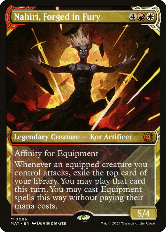 Nahiri, Forged in Fury (0086) (Showcase) - Foil