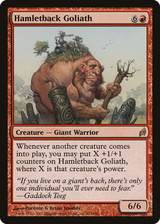 Hamletback Goliath - Foil