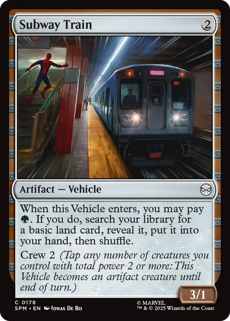 Subway Train - Foil
