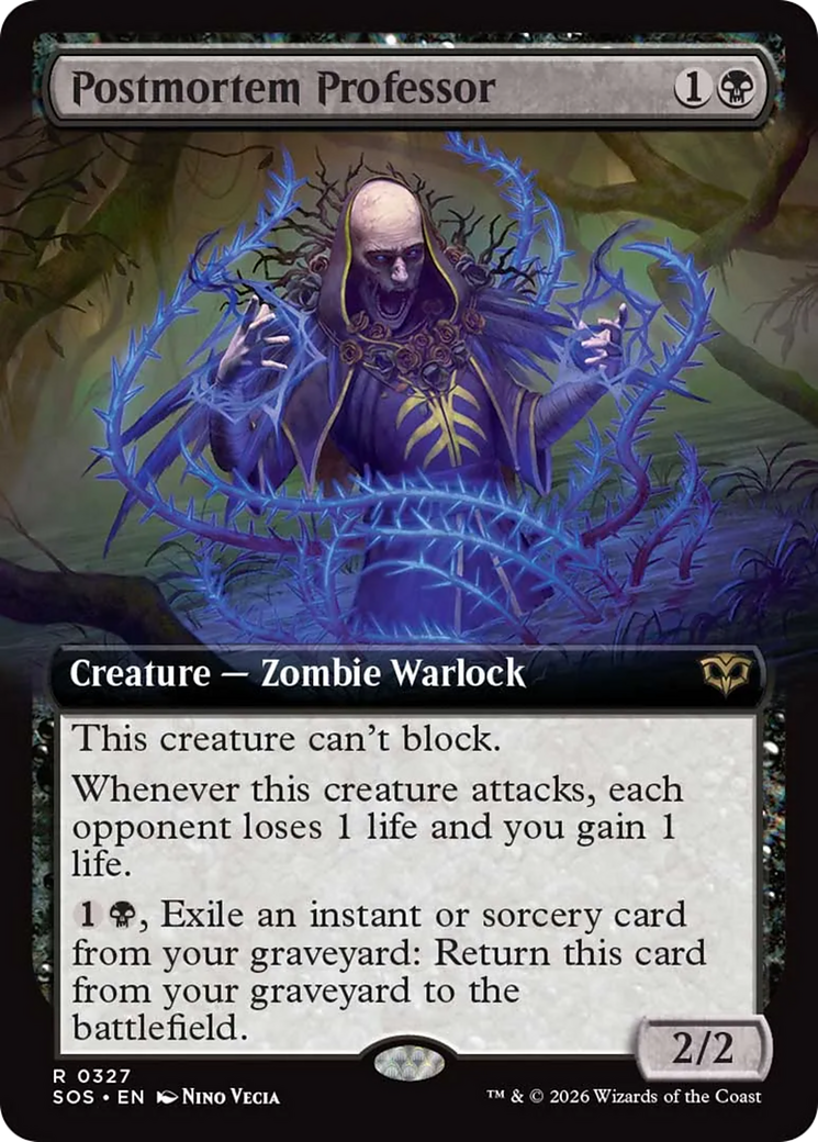 Postmortem Professor (0327) (Extended Art) (SOS)