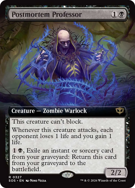 Postmortem Professor (0327) (Extended Art) (SOS)