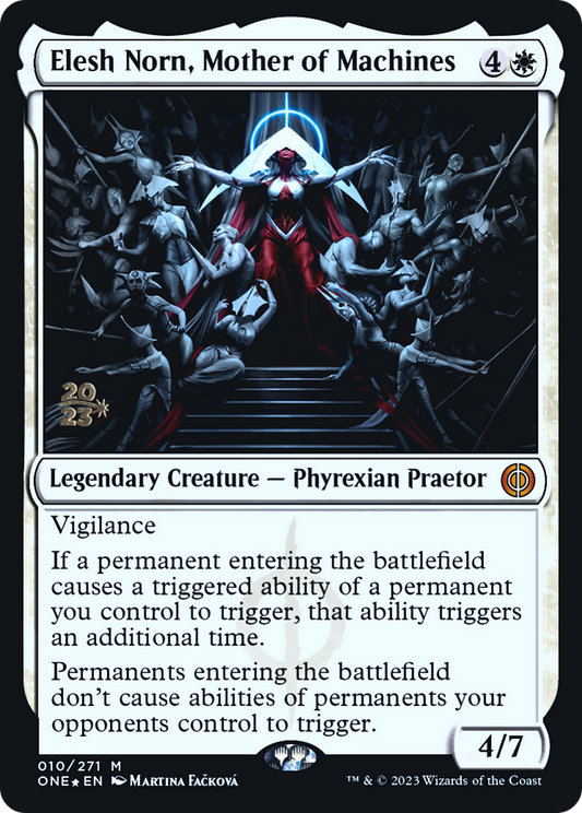 Elesh Norn, Mother of Machines (010) (Prerelease) - Foil