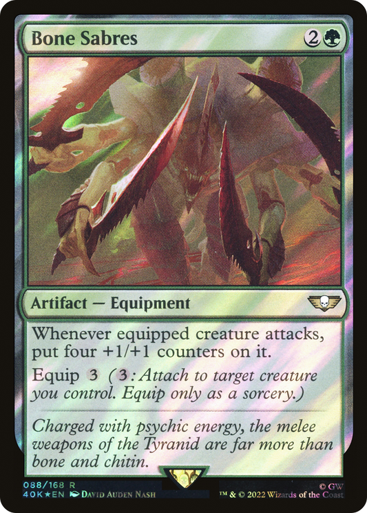 Bone Sabres - Surge Foil