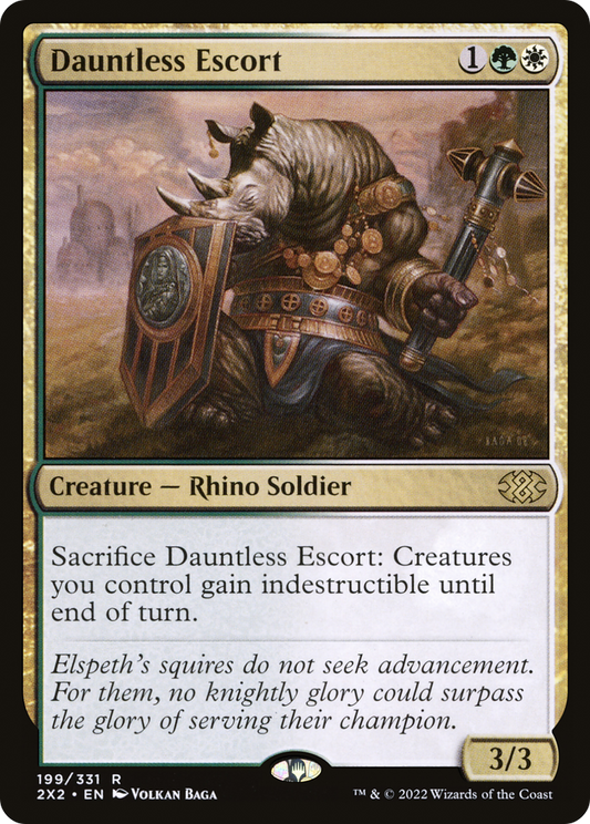 Dauntless Escort - Foil