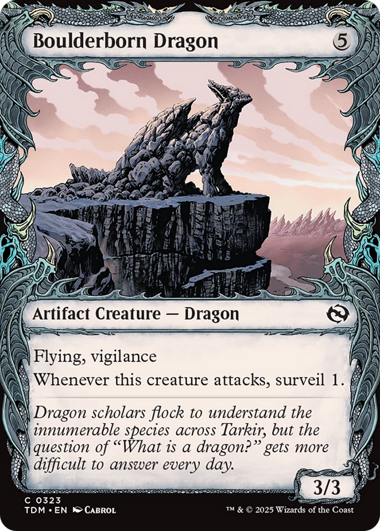 Boulderborn Dragon (0323) (Borderless)