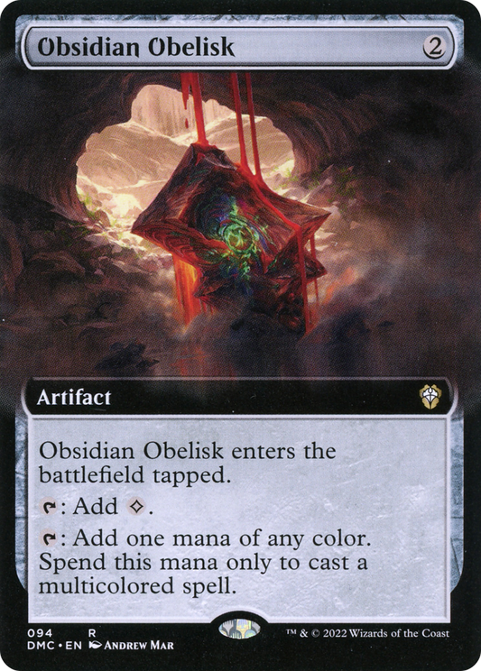 Obsidian Obelisk (094) (Extended Art)