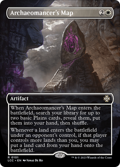Archaeomancer's Map (0101) (Borderless) - Foil