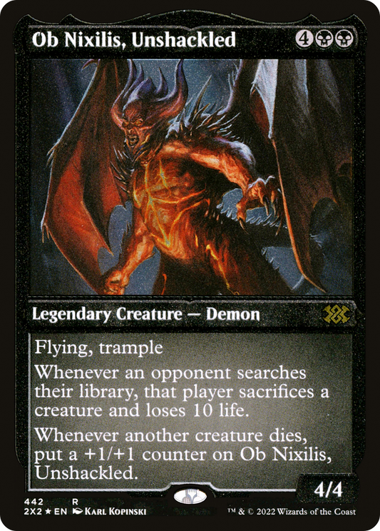 Ob Nixilis, Unshackled - Foil Etched