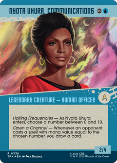 Nyota Uhura, Communications (0536) (Showcase) (TRK) - Surge Foil