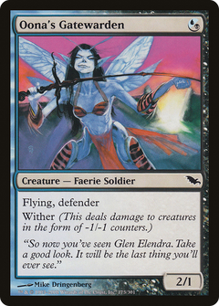 Oona's Gatewarden - Foil