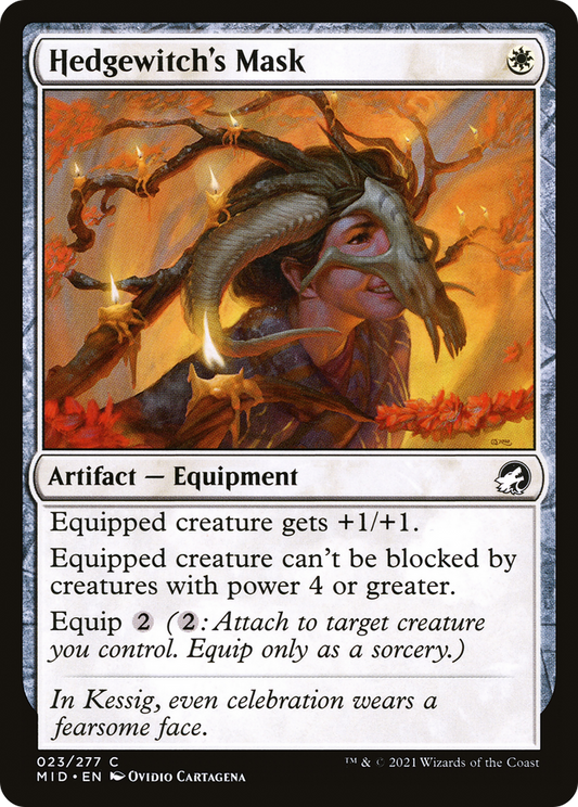 Hedgewitch's Mask - Foil