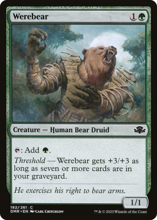 Werebear - Foil