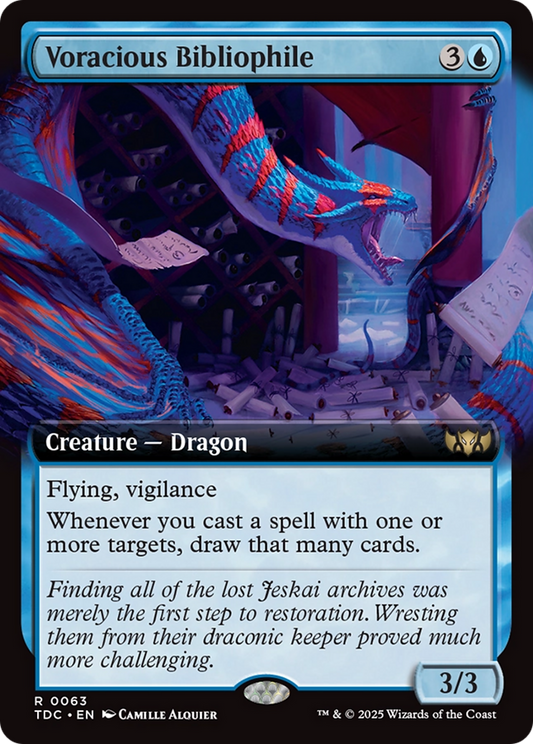 Voracious Bibliophile (0063) (Extended Art)
