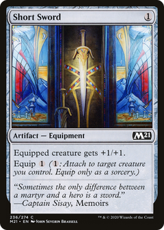 Short Sword - Foil