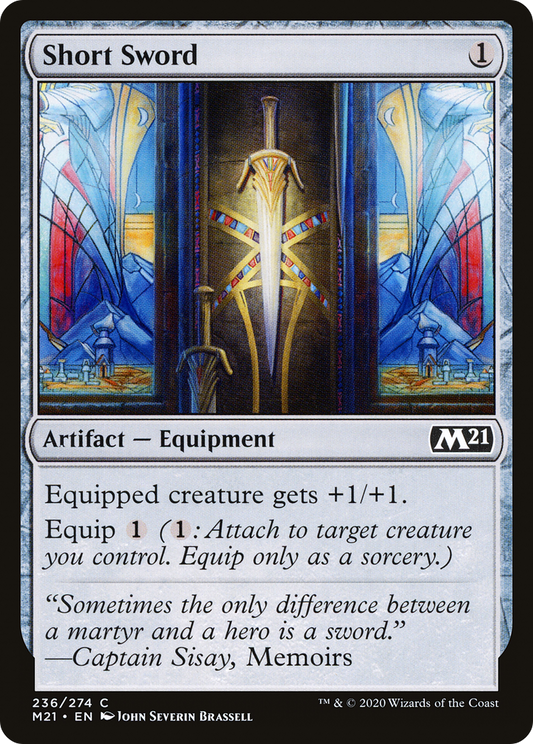 Short Sword - Foil