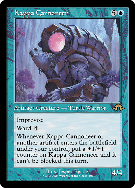 Kappa Cannoneer (0401) (Retro Frame) - Foil
