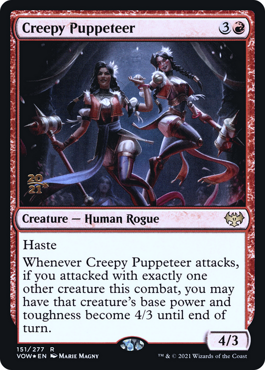 Creepy Puppeteer (151) (Prerelease) - Foil