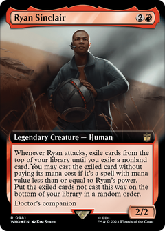 Ryan Sinclair (0981) (Extended Art) - Surge Foil