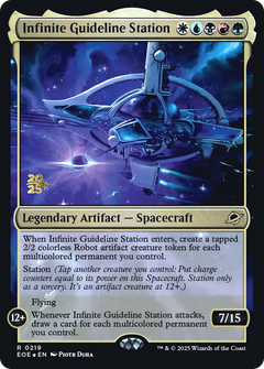 Infinite Guideline Station (0219) (Prerelease) - Foil