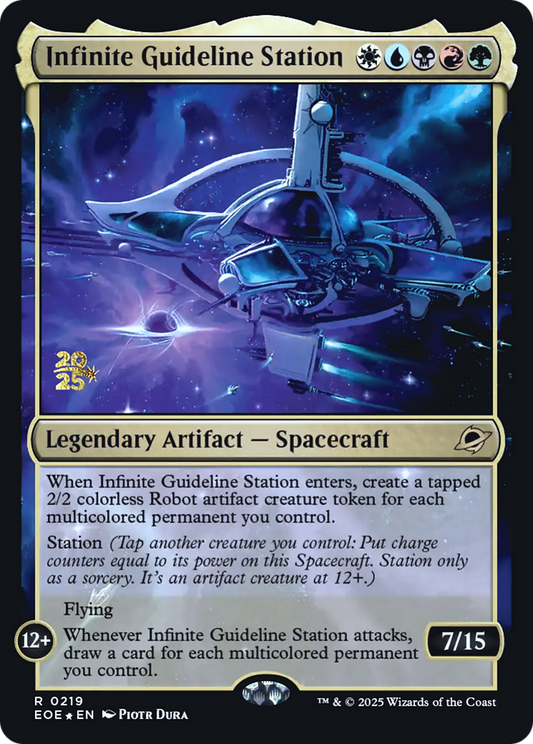 Infinite Guideline Station (0219) (Prerelease) - Foil