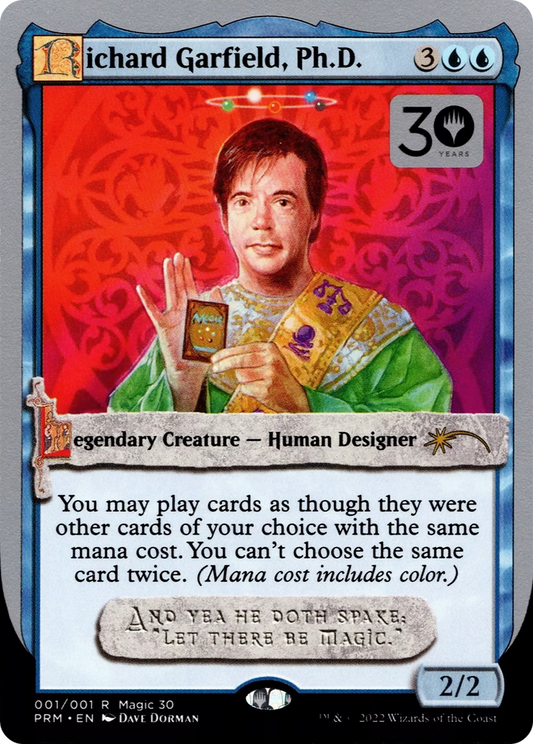 Richard Garfield, Ph.D. (001) (Magic 30)