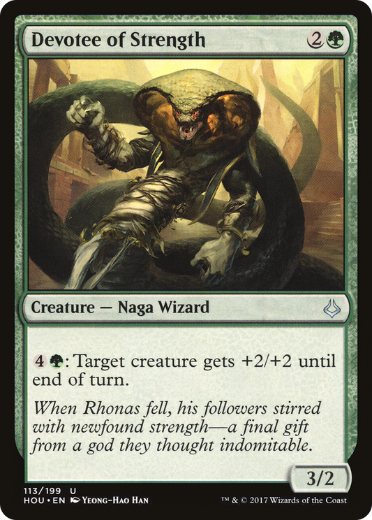 Devotee of Strength - Foil
