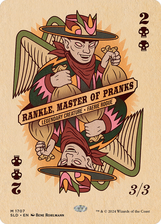 Rankle, Master of Pranks (1707) (Showcase) - Rainbow Foil