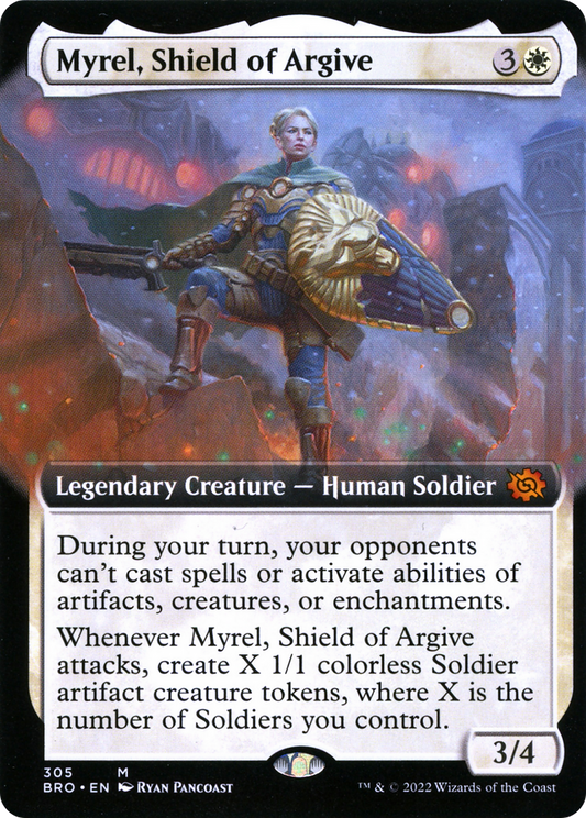 Myrel, Shield of Argive (305) (Extended Art)