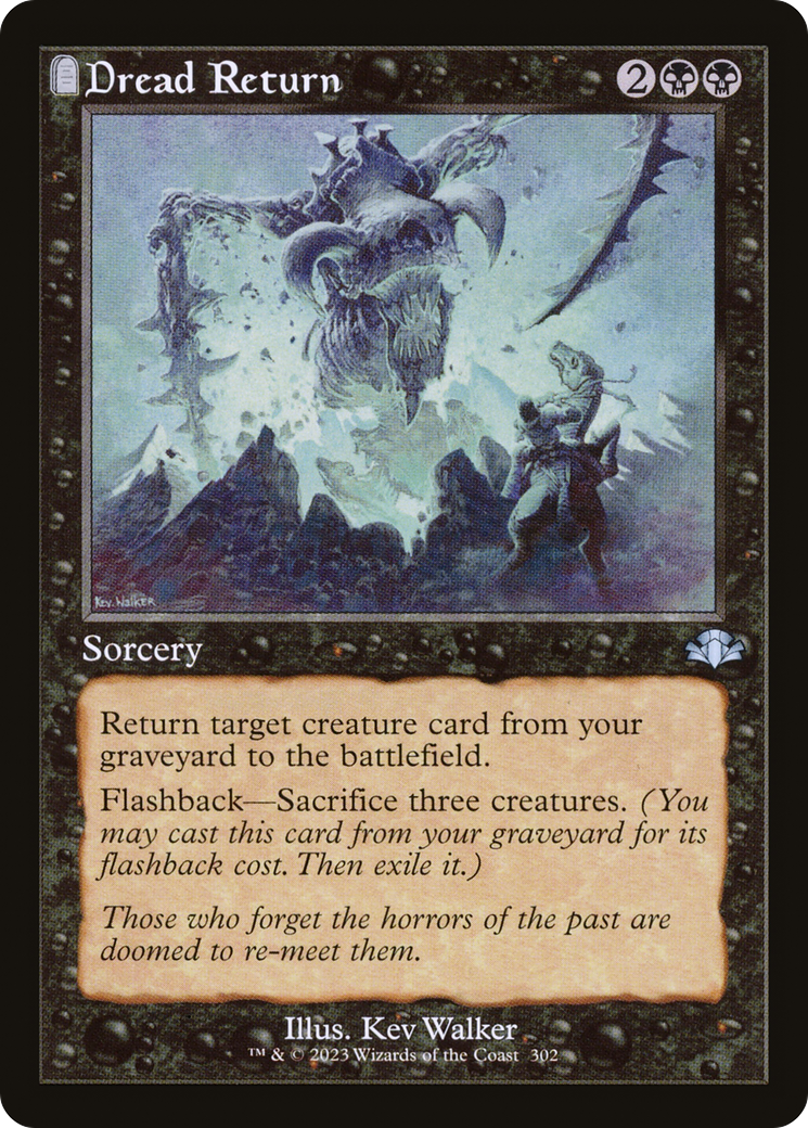 Dread Return (302) (Retro Frame)