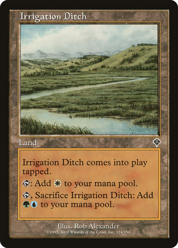 Irrigation Ditch - Foil