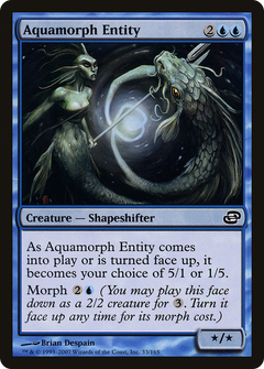 Aquamorph Entity - Foil