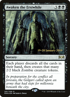 Awaken The Erstwhile (061) (Prerelease) - Foil