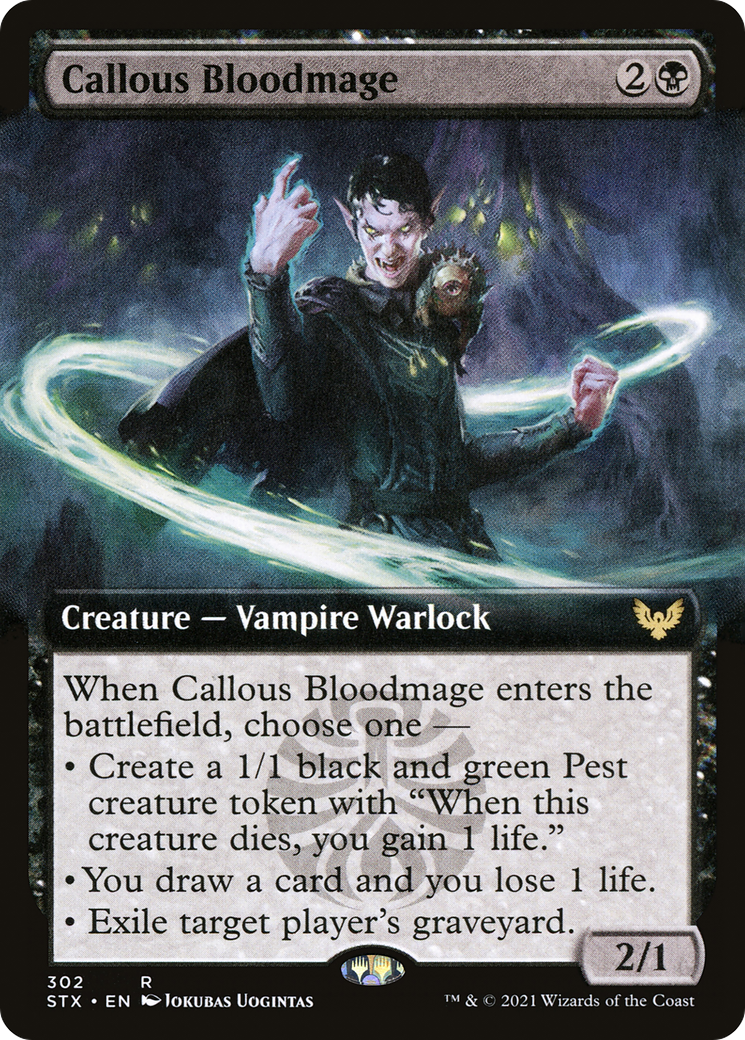 Callous Bloodmage (302) (Extended Art)