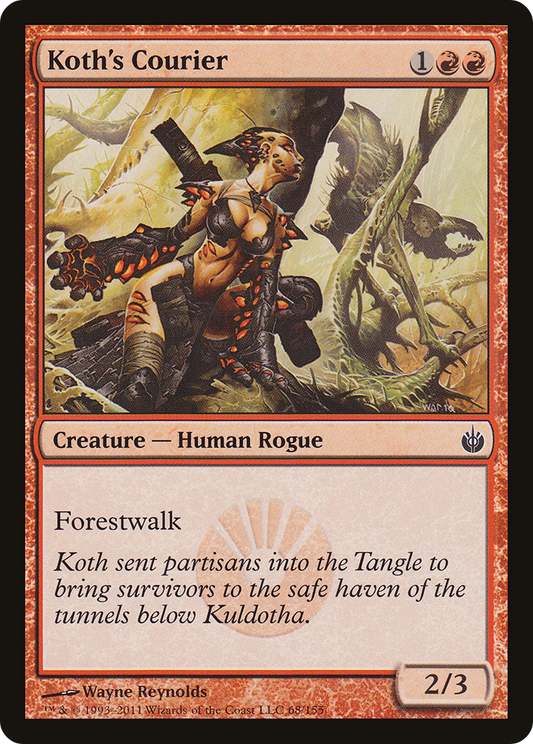 Koth's Courier - Foil