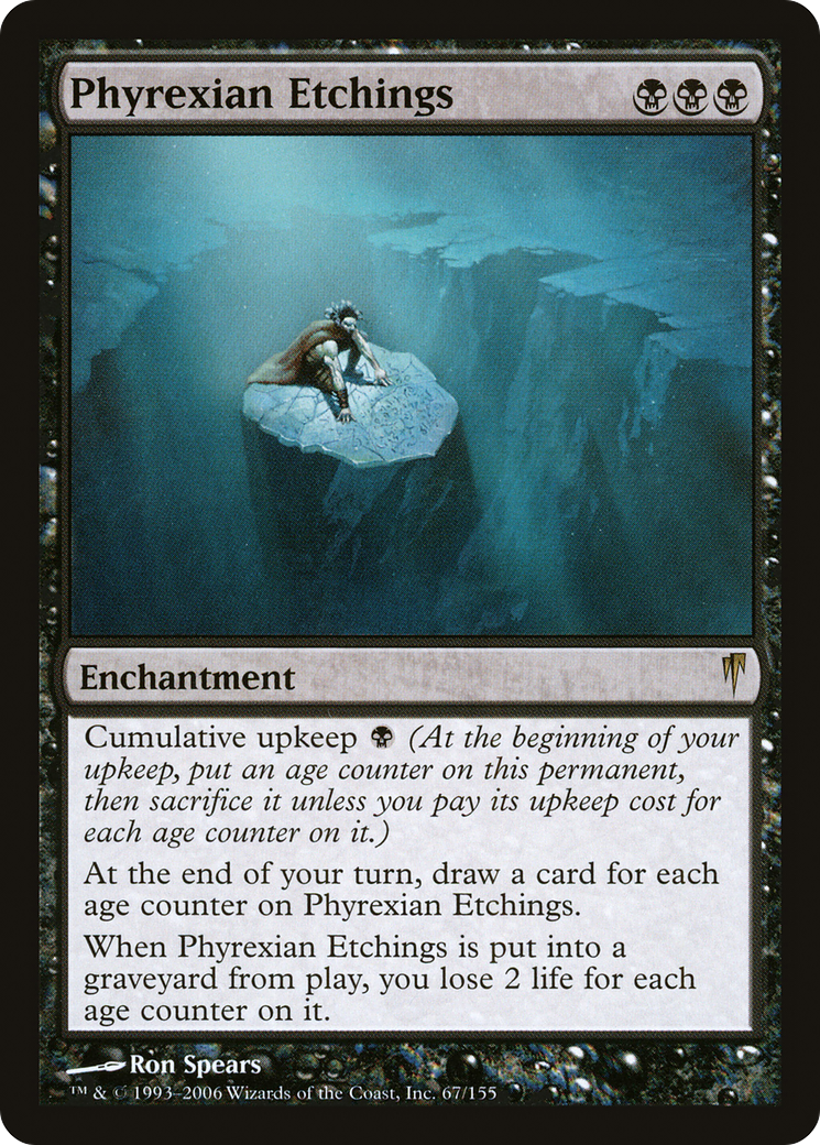 Phyrexian Etchings - Foil