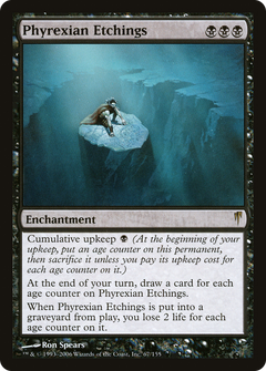 Phyrexian Etchings - Foil