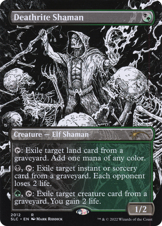 Deathrite Shaman (2012) (Borderless) - Foil
