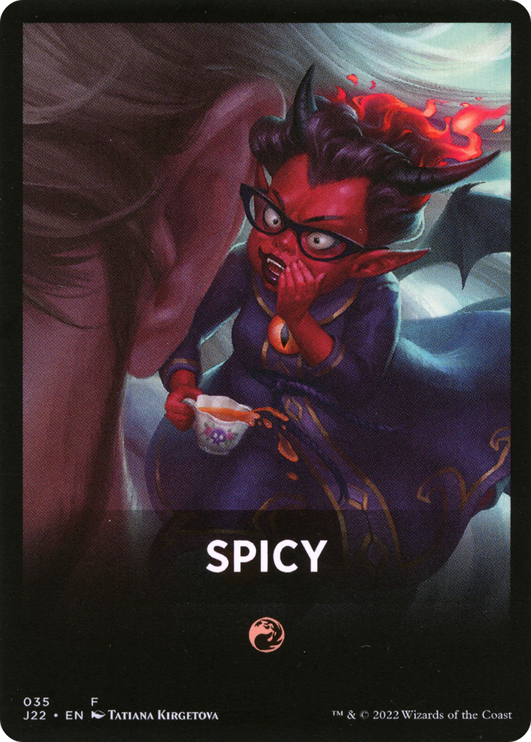 Spicy Theme Card