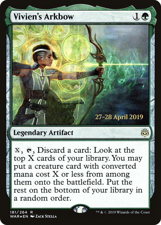 Vivien's Arkbow (181) (Prerelease) - Foil
