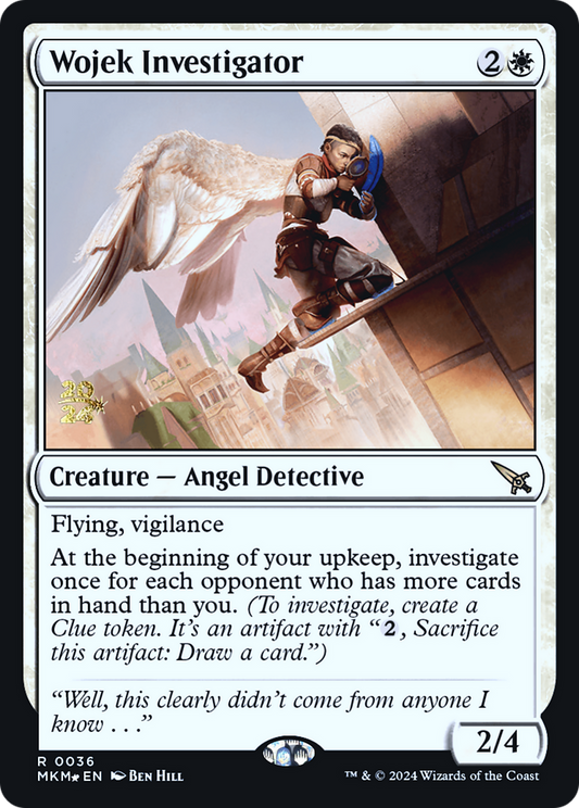 Wojek Investigator (0036) (Prerelease) - Foil