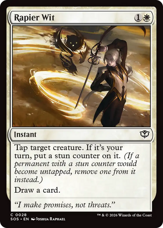 Rapier Wit (SOS) - Foil