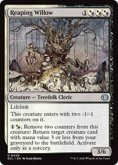 Reaping Willow (0240) (ECL) - Foil