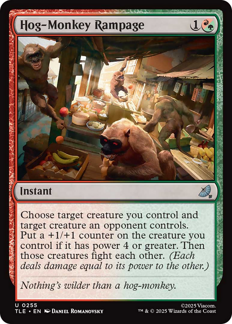 Hog-Monkey Rampage - Foil tle