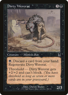 Dirty Wererat - Foil