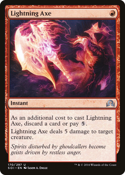 Lightning Axe - Foil