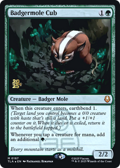 Badgermole Cub (0167) (Prerelease) (PTLA) - Foil