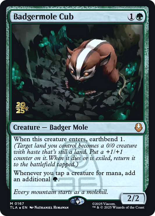Badgermole Cub (0167) (Prerelease) (PTLA) - Foil