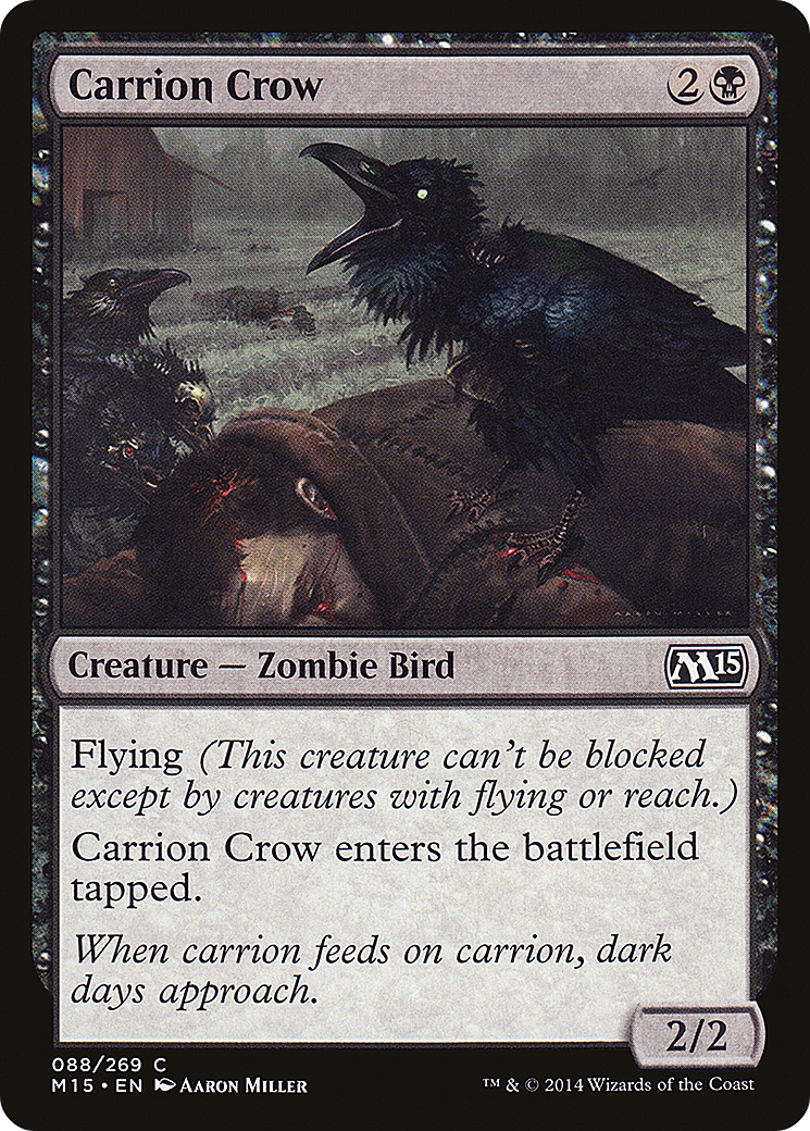 Carrion Crow - Foil