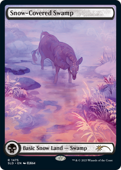 Snow-Covered Swamp (1475) (Textless)