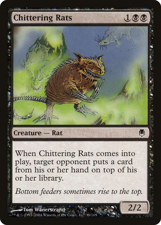 Chittering Rats - Foil